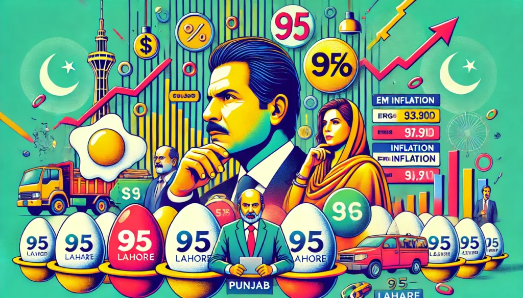 Egg Prices Surge in Lahore: A Sign of Rising Inflation
