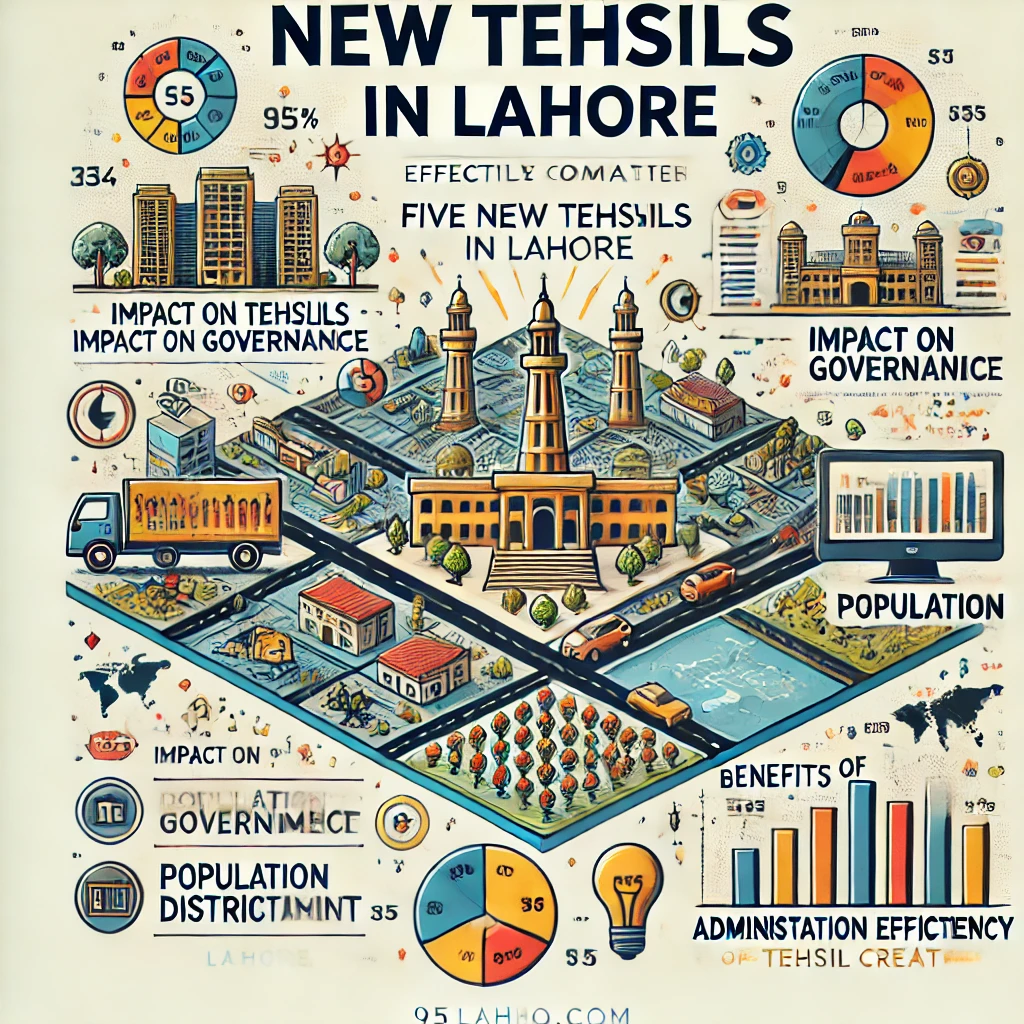 Lahore to Gain Five New Tehsils as City District Division Plans Shelved