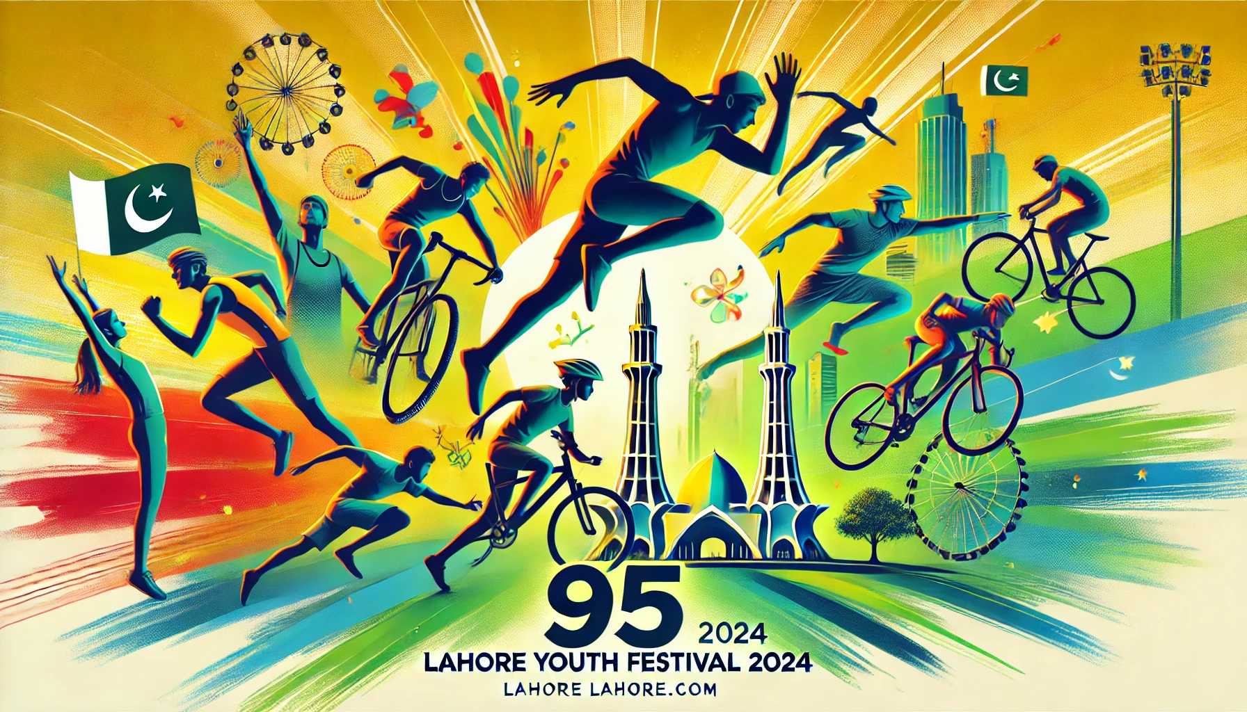 Lahore Youth Festival 2024: Vibrant Celebration of Athletics, Cycling, and Culture - 95Lahore.com