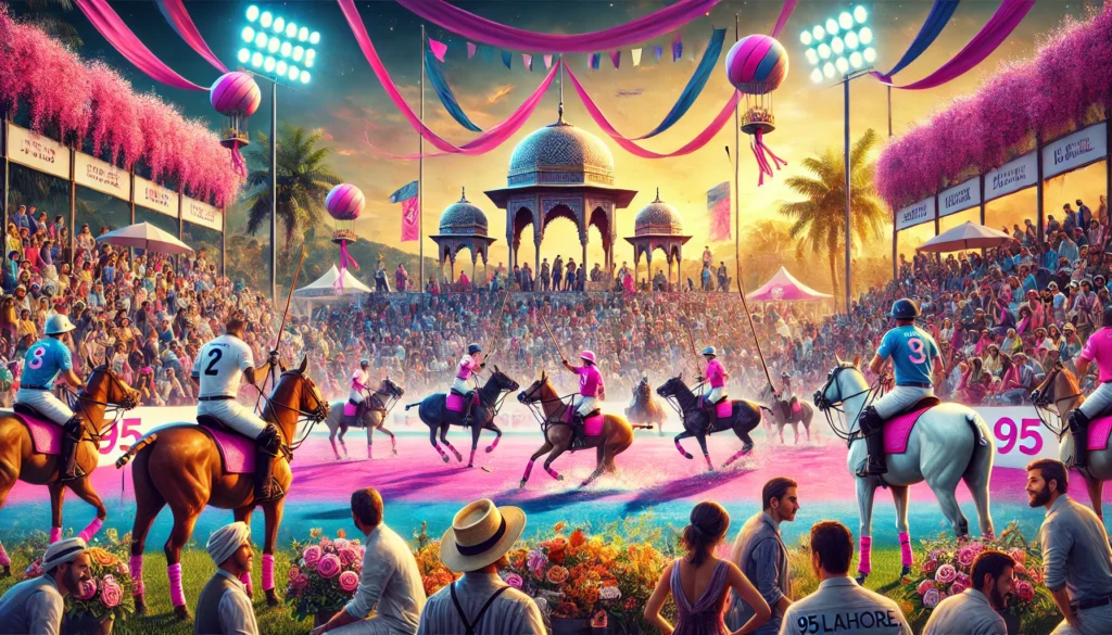 Newage Cables Polo Victory at Lahore Smart City Polo in Pink - Breast Cancer Awareness Event