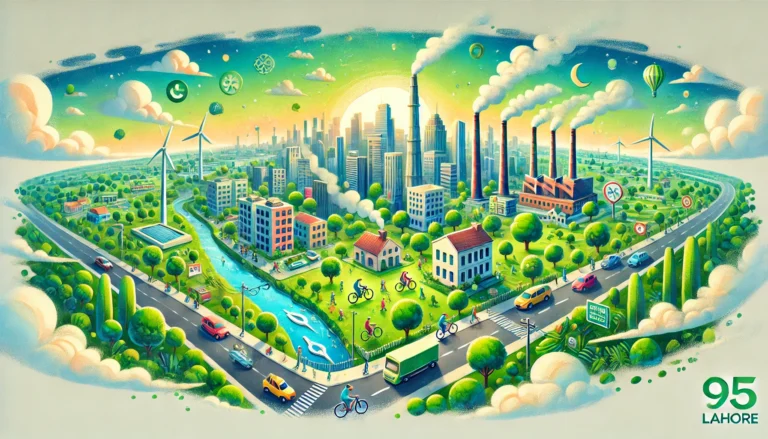 Green Lockdown in Lahore - A Vision of Sustainability and Cleaner Air by 95Lahore.com