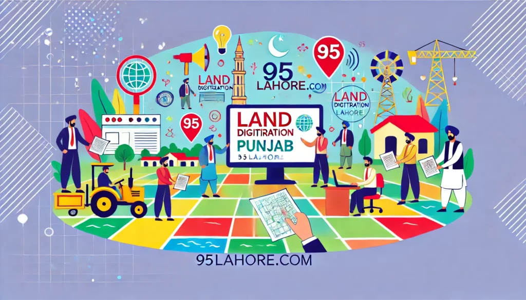 Land Records Digitization in Punjab - Transparency and Modernization by 95Lahore.com